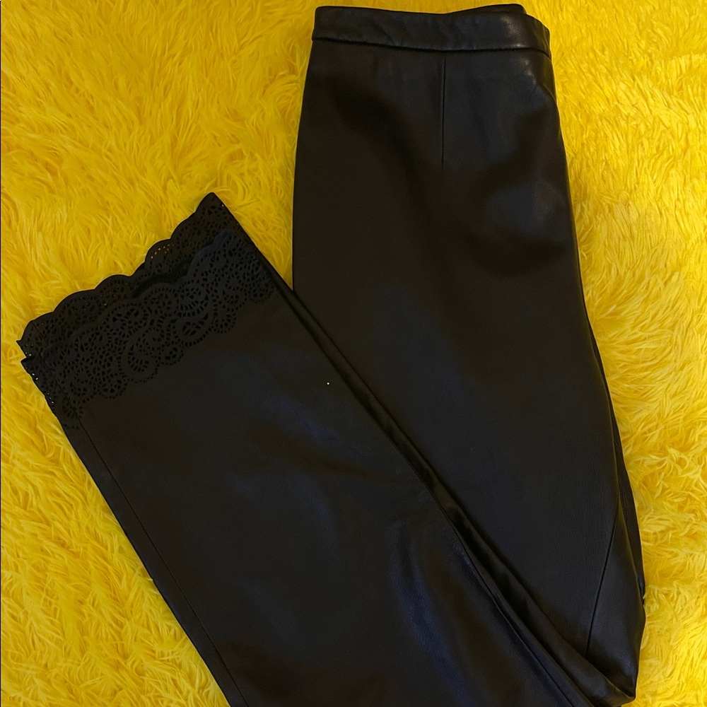 Black Leather Pants